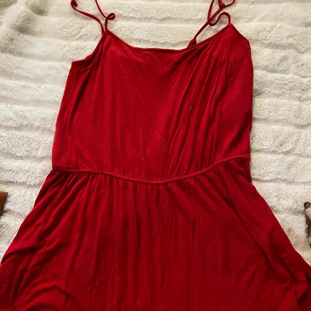 Red romper